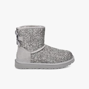 Ugg Classic Mini Bow Cosmos Women Classic Boots Silver (6984GLCTO)